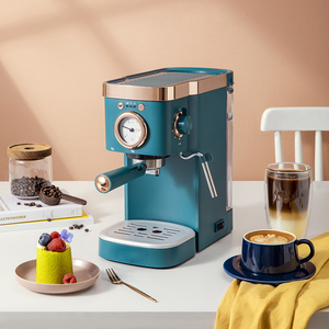 Donlim KF5400 Mini Machine à café maison semi-automatique, mousse à vapeur Expresso - Product Image 1