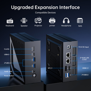 Msecore ชุดเล่นเกมมินิ<span class=keywords><strong>พีซี</strong></span>ทรงพลัง Ai Ultra9 285H Ultra7 255H 128GB แรม DDR5 4TB PCIE4.0 SSD WIFI7 oculink มินิ<span class=keywords><strong>พีซี</strong></span> - Product Image 5