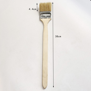 Pinceaux de peinture à long manche en bois pour le traitement des murs Pinceau de peinture de <span class=keywords><strong>radiateur</strong></span> plié Pinceau de <span class=keywords><strong>radiateur</strong></span> à poils naturels - Product Image 4