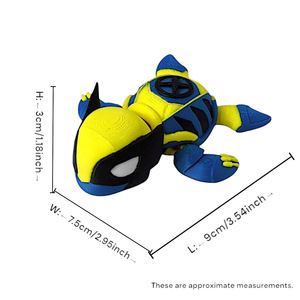 Quà Tặng đầy màu sắc PLA 3D trẻ em hành động thân thiện với môi trường vật liệu vashine 3D in vui <span class=keywords><strong>Wolverine</strong></span> trang trí Rùa Biển - Product Image 2