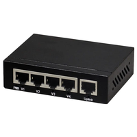 Switch de Red Gigabit Ethernet Compacto de 5 Puertos, 10/100/1000 Mbps, 10 Gbps, Sin Administración, para Escritorio, con 1 Año de Garantía, Precio de Fábrica