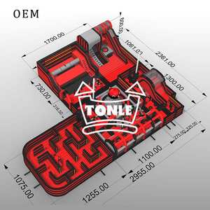 Nuevo diseño Monster Maze juegos de parque inflables a la venta - Product Image 3