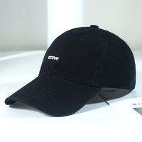 Casquette de baseball souple pour femme, nouvelle collection, style coréen, amincissante, polyvalente, anti-UV, vente en gros d'usine