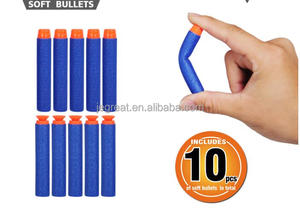 ปืนบลาสเตอร์พร้อมลูกดอกโฟมนุ่ม10ชิ้นปืนของเล่นพลาสติกสำหรับเด็กจำนวน2แพ็ค - Product Image 5