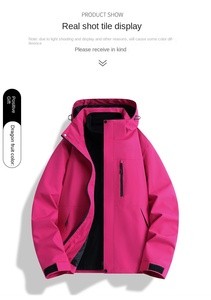 <span class=keywords><strong>Chaqueta</strong></span> 3 en 1 Personalizada 2026, para Hombre y <span class=keywords><strong>Mujer</strong></span>, Forro Polar, Transpirable, Cortavientos, Cálida, de Poliéster, para Invierno/Primavera/Otoño - Product Image 6