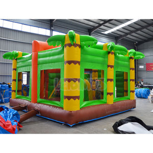 <span class=keywords><strong>Trampoline</strong></span> <span class=keywords><strong>gonflable</strong></span> commercial comprenant des châteaux gonflables pour enfants avec toboggans, vente en gros disponible. - Product Image 6