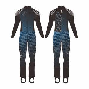 Conjunto de Traje de Esquí de Montaña y Esquí de Fondo, Material de Spandex/Poliéster, Impresión por Transferencia de Calor, Transpirable, Unisex - Product Image 4