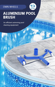 แปรงหัวดูดสุญญากาศทำจากอะลูมิเนียมสำหรับทำความสะอาดสระว่ายน้ำขนาดงานหนัก - Product Image 4