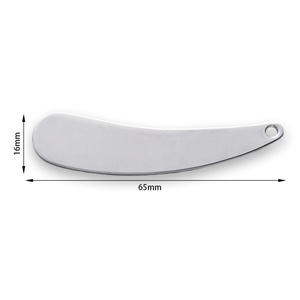 Handheld Spoon <b>Engraved</b> Laser Logo Metal Stirring Spoon Scraping Cream Beauty <b>Tool</b> - Product Image 3