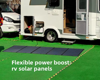 Panneau solaire pliable 500W 18V, module de charge PV portable pour stations d'alimentation extérieures, fabriqué en Chine