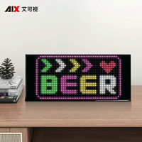 Accesorios para Automóviles, Panel de Píxeles LED Matrix, Control Remoto RGB Programable, Luces Indicadoras de Ojos de Demonio, Luces LED para Camiones