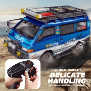 SJY-JXC5813A Clásicos de la Vieja Escuela DELICA, Coches RC a Escala 1/24, Juguetes de Coches en Miniatura con Luces y Control de Velocidad, Nuevos Regalos 2025 - Product Image 6