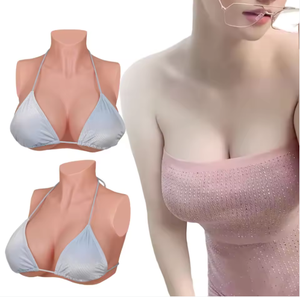 YPM Silikon-Brustprothesen für Mastektomie Krebs Crossdresser Drag Queen Transvestit Sissy B/C/D/E/G/H Cup-Größe - Product Image 1