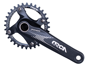 Manivelle de vélo vtt couronne de disque de pignon ovale rond BCD104 32/34/36/38T utilisation de plateau large et étroit pour pédalier de vélo de montagne - Product Image 5