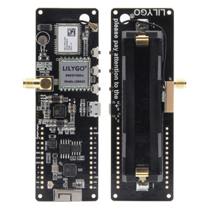 Helium T-Beam V1.2 <span class=keywords><strong>ESP32</strong></span> Carte de développement LoRa <span class=keywords><strong>LoRaWAN</strong></span> 868/915MHz Module sans fil GPS NEO-6M 18650 Support de batterie 180 jours - Product Image 1