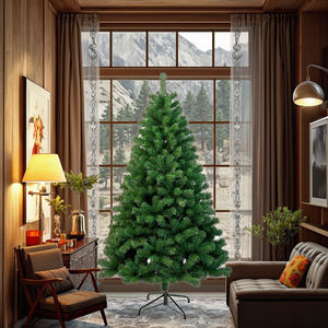 Nouvel arbre de Noël artificiel en <span class=keywords><strong>sapin</strong></span> canadien modèle 2025, en PE de haute qualité, écologique, pliable, imperméable, pour la maison - Product Image 1
