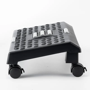 Repose-pieds à roulettes massage simple sous la <span class=keywords><strong>table</strong></span> repose-pieds antidérapant à roulettes - Product Image 1