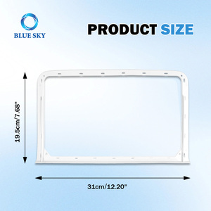 Trampa de ventilación de filtro de pantalla de pelusa de secadora 33001808 para secadora May-tagg reemplaza la pieza WP33001808 AP4042508 1394 piezas de secadora trampa de pelusa - Product Image 2