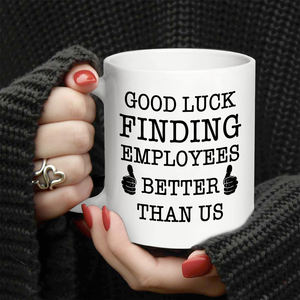 Cadeaux de départ du meilleur patron, tasse à <span class=keywords><strong>café</strong></span> en céramique de 11oz, nouveauté laissant adieu nouvel emploi retraite cadeaux d'anniversaire pour hommes femmes - Product Image 3