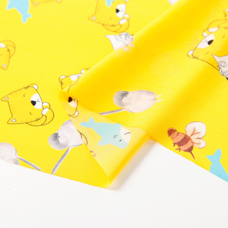 Environmental Protection Custom Animal Print Cotton Fabric and Cotton Voile Print Fabric