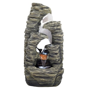 इनडोर और आउटडोर सजावट के लिए बड़े आकार का गृह उद्यान आभूषण पानी का फव्वारा - Product Image 4