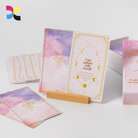 Boîte de jeu de cartes familiale étanche, jeu de tarot de cartes à jouer personnalisable pour adultes, jeux de cartes magiques