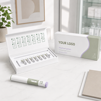 Vente en gros usine : Coffret cadeau élégant pour stylo injecteur médical, doublure EVA personnalisée, fermeture magnétique, impression quadricolore pour