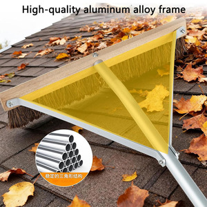 Huamaoji Nouveaux outils de jardinage les plus vendus : Ramasseur de feuilles en acier inoxydable, Râteau à feuilles, Collecteur de feuilles - Product Image 3