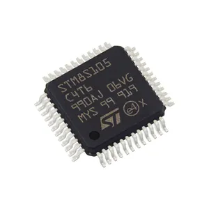 Stm8s105c4t6ไมโครคอนโทรลเลอร์ชิ้นส่วนอิเล็กทรอนิกส์วงจรรวม Lqfp48 Stm8s105c4t6 MCU