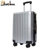 Valises 3 pièces ABS & PC ensembles de bagages de luxe en aluminium valise à roulettes valise en gros