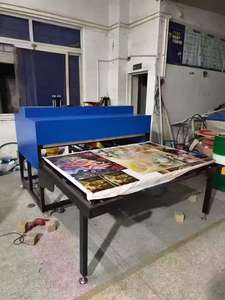 Nueva Máquina de Prensa de Calor Neumática Semiautomática de Doble Estación para Camisetas, <span class=keywords><strong>Gran</strong></span> <span class=keywords><strong>Escala</strong></span> 100*200cm, Placa de Cajón de Doble Cubierta para Sublimación - Product Image 2