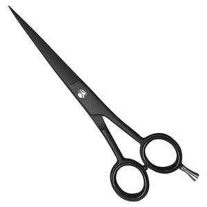 Premium Black Coated Razor <b>Shear</b> Scissors Size 6 Professional Barber Hair Cutting <b>Shears</b> with Sharp Blades for Smooth Salon - Product Image 4