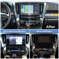 11.6 ''Carplay pour Toyota Alphard 30 Vellfire 2015-2019 Android 13 GPS lecteur multimédia sans fil autoradio unité principale écran HD