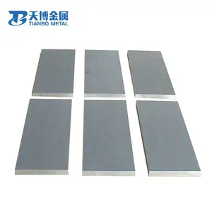 Placa de tungsteno de alta resistencia, fabricante de china, fabricante de fábrica, baoji tianbo metal, 99.95% ASTM B760 K40, gran oferta