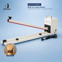 Scelleuse manuelle à impulsion HI-1000 1400W, largeur de scellage 1000mm, 3mm 5mm, corps en fer, pour emballage de sacs en aluminium pour aliments pour animaux de compagnie