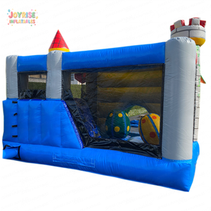 Château gonflable Dragon cracheur de feu, combo structure de jeu gonflable pour jardin, aire de jeux gonflable pour enfants - Product Image 6