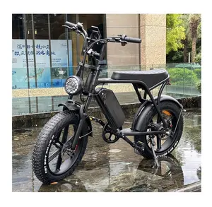 Nieuwe Upgrade Ouxi V8 250W/500W 30ah E Bike Dual Accu Andere Elektrische Fat Mountainbike Eu Magazijn Elektrische Stadsfiets