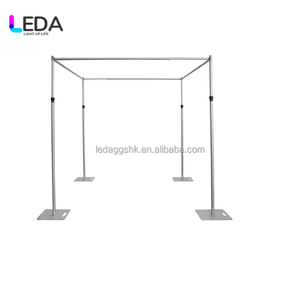 2025 New Arrival Modern Detachable Wedding <b>Backdrop</b> Heavy <b>Stand</b> Aluminum Frame <b>with</b> Customized Size - Product Image 5