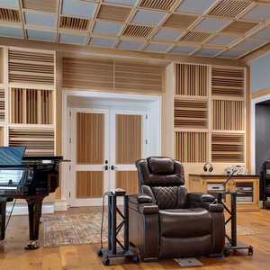 Diffuseur acoustique <span class=keywords><strong>en</strong></span> <span class=keywords><strong>bois</strong></span> pour <span class=keywords><strong>studio</strong></span> d'enregistrement, équipement d'isolation sonore pour <span class=keywords><strong>studio</strong></span> de musique - Product Image 1