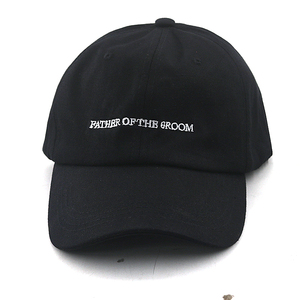 Algodón Ajustable Rosa Negro Novia Novio Dama <span class=keywords><strong>DE</strong></span> HONOR Boda Gorra Sombrero Unisex - Product Image 5