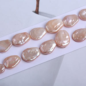 Perlas Naturales Sueltas en Forma de Inodoro, Color Rosa Morado, de 15-16 mm, con Accesorio para Collar de Perlas Naturales - Product Image 4