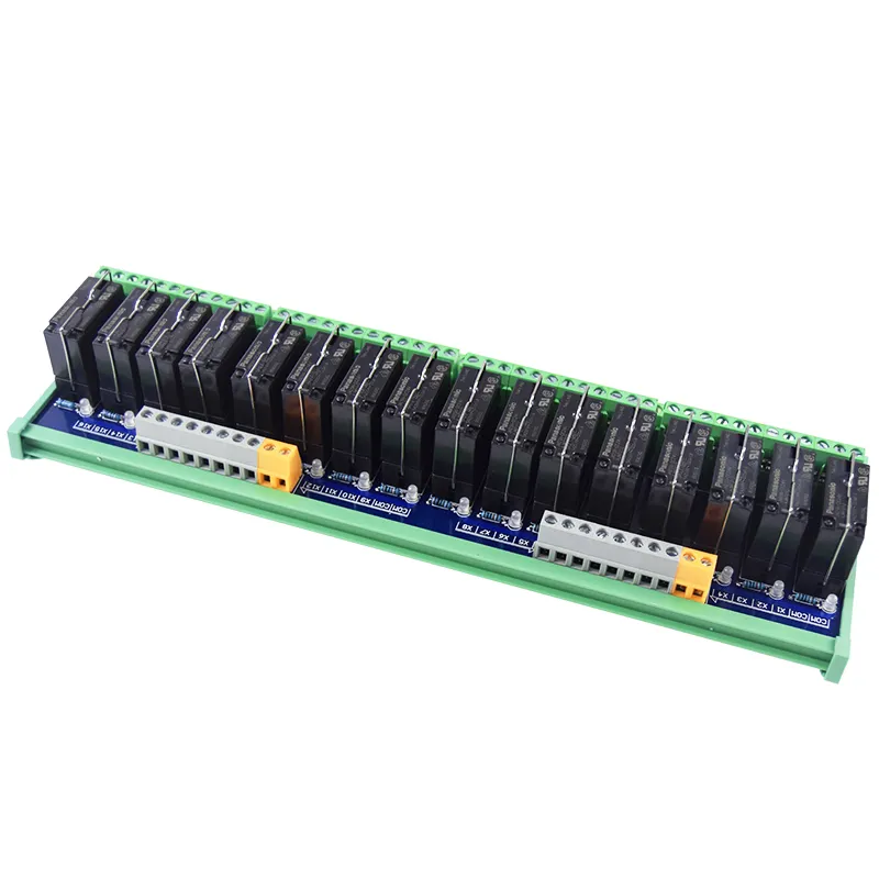 Modulo relè Songxia a 16 canali 2NO 2NC 8 pin JW2SN-DC24V relè elettromagnetici DC24V per il controllo dell'automazione domestica