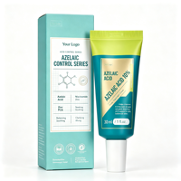 Crème de traitement OEM ODM à 10 % d'acide azélaïque et de niacinamide, enrichie en zinc, réduit les taches post-acnéiques, apaise les rougeurs, marque privée personnalisée