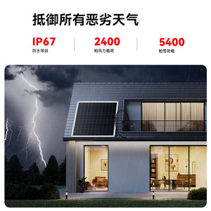 Flexible <b>Solar</b> <b>Panel</b> 100W Monocrystalline Silicon Outdoor RV Yacht Charging IP65 Protection - Product Image 4