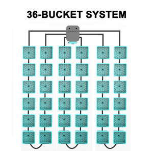 Kit Pompa Acqua da Giardino 1200L con Tubi in PVC, Connettori Quadrati per Casa, Gommini in Gomma, Barra Antivuoto, Gomito con Punta - Product Image 2
