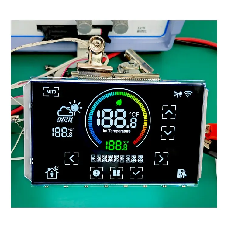 Negatif siyah ekran Transmissive renkli r e r e r e r e r e r e r e r e r e r e özel segmentli LCD ekran renk özel VATN LCD ekran renkli ekran baskı