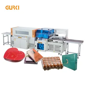 Plastic Film Auto Wrapper Shrink Wrap Machine Automatic Heat Tunnel Packaging Shrink Wrapping Machine