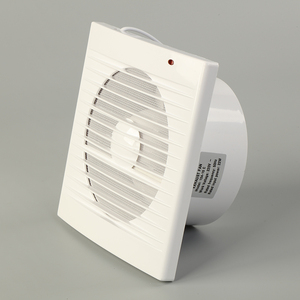 Ventilateur d'extraction mural silencieux en plastique de 150 mm (5 pouces) pour salle de bain, personnalisable - Product Image 4