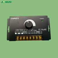 Module de contrôle de variateur de lumière LED RF JY-LD03 5V 12V 24V haute puissance avec bouton rotatif 3x30A 90A et télécommande 23 touches