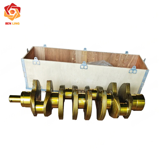 3020836 9270455 Forged Steel Diesel Engine Crankshaft Compatible with Liebherr D924 Excavator Machinery Spare Parts